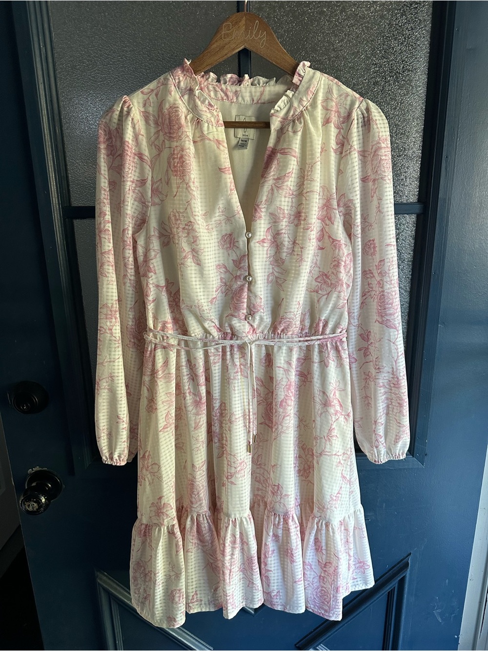 Floral Long Sleeve Dress